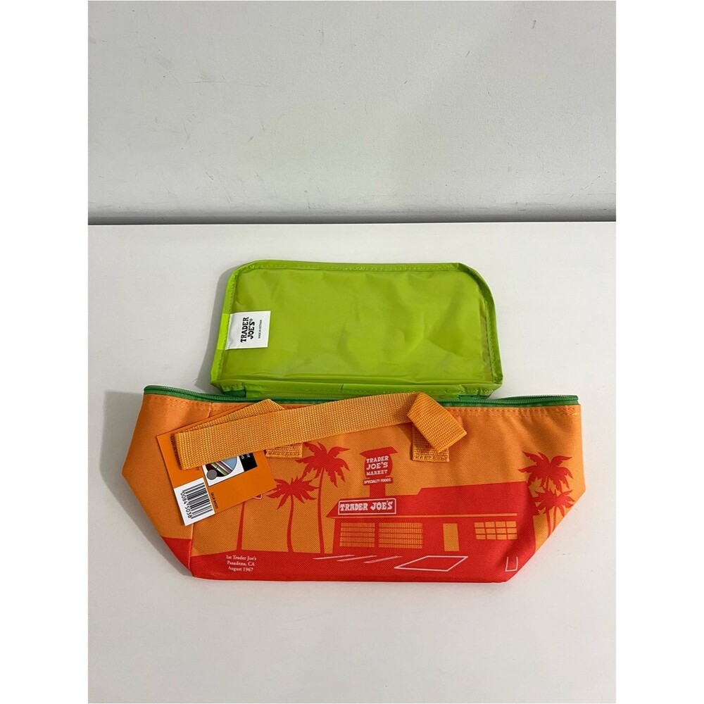 Trader Joe’s Mini Insulated Tote Bag Orange